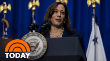 Vice President Kamala Harris Fervent In Motorcade Accident