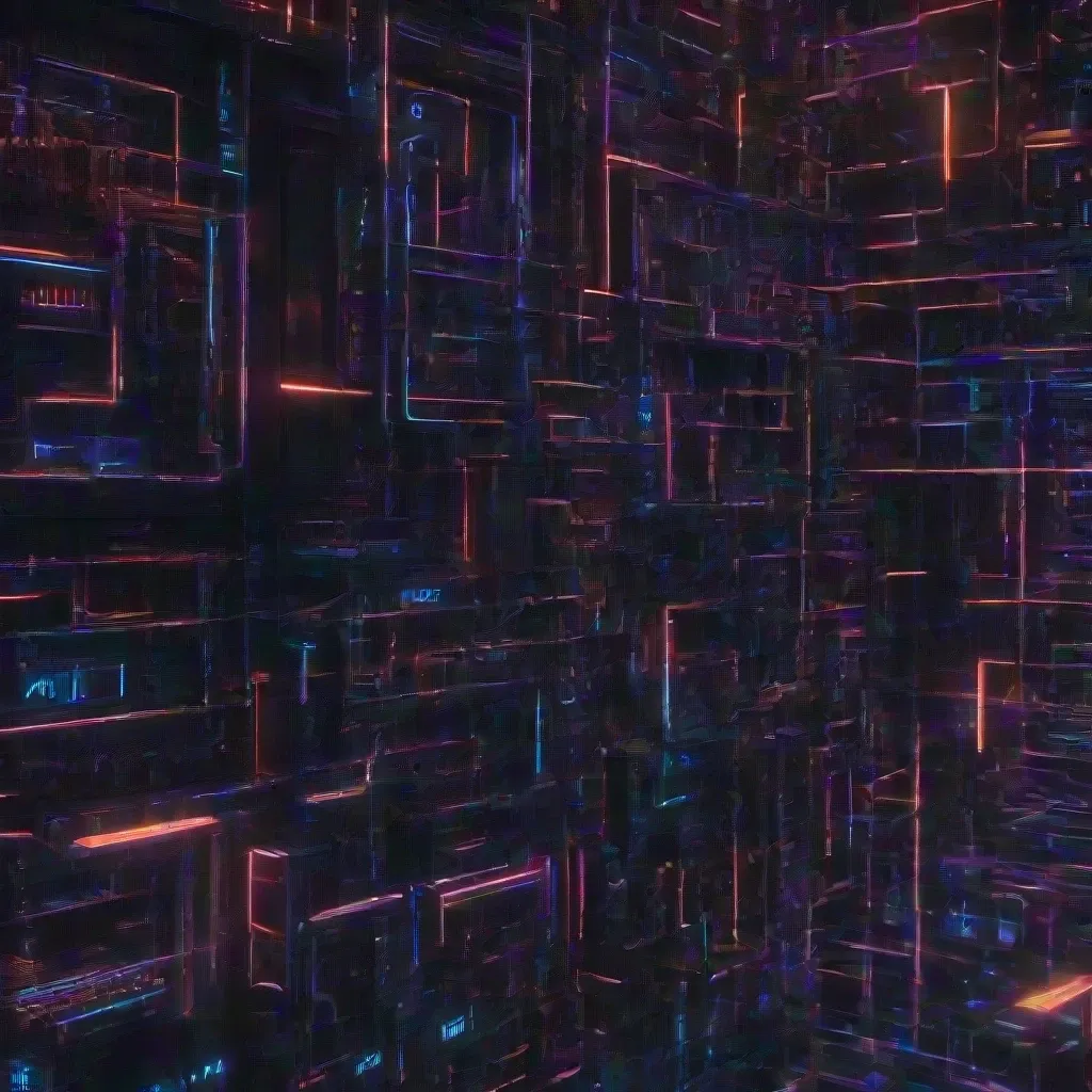 Digital-Cyberpunk-Data-Fortress